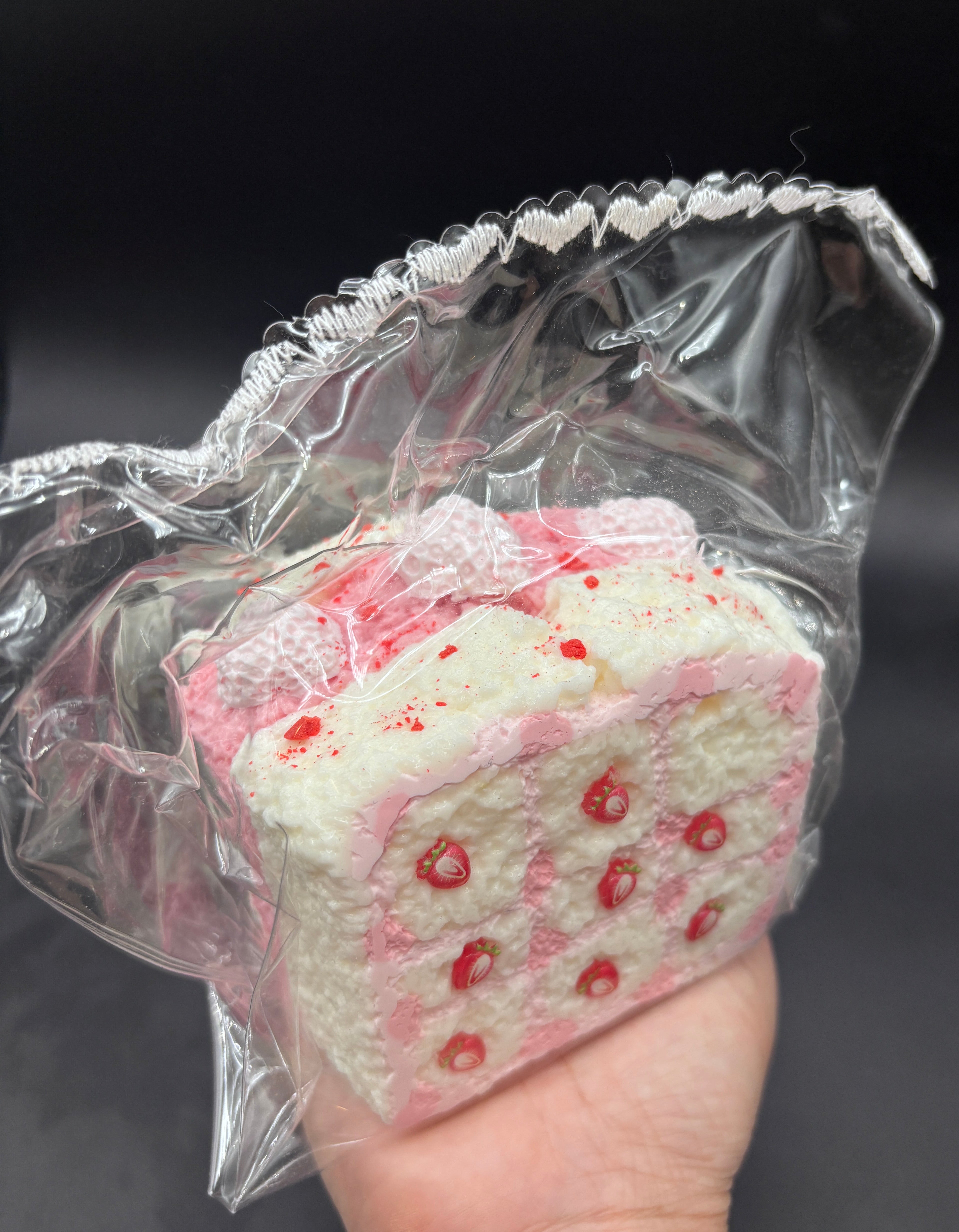 JUMBO frozen butter strawberry layered toast