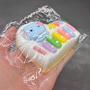 Cute elephant pastel xylophone soft Taba Squishy Toy