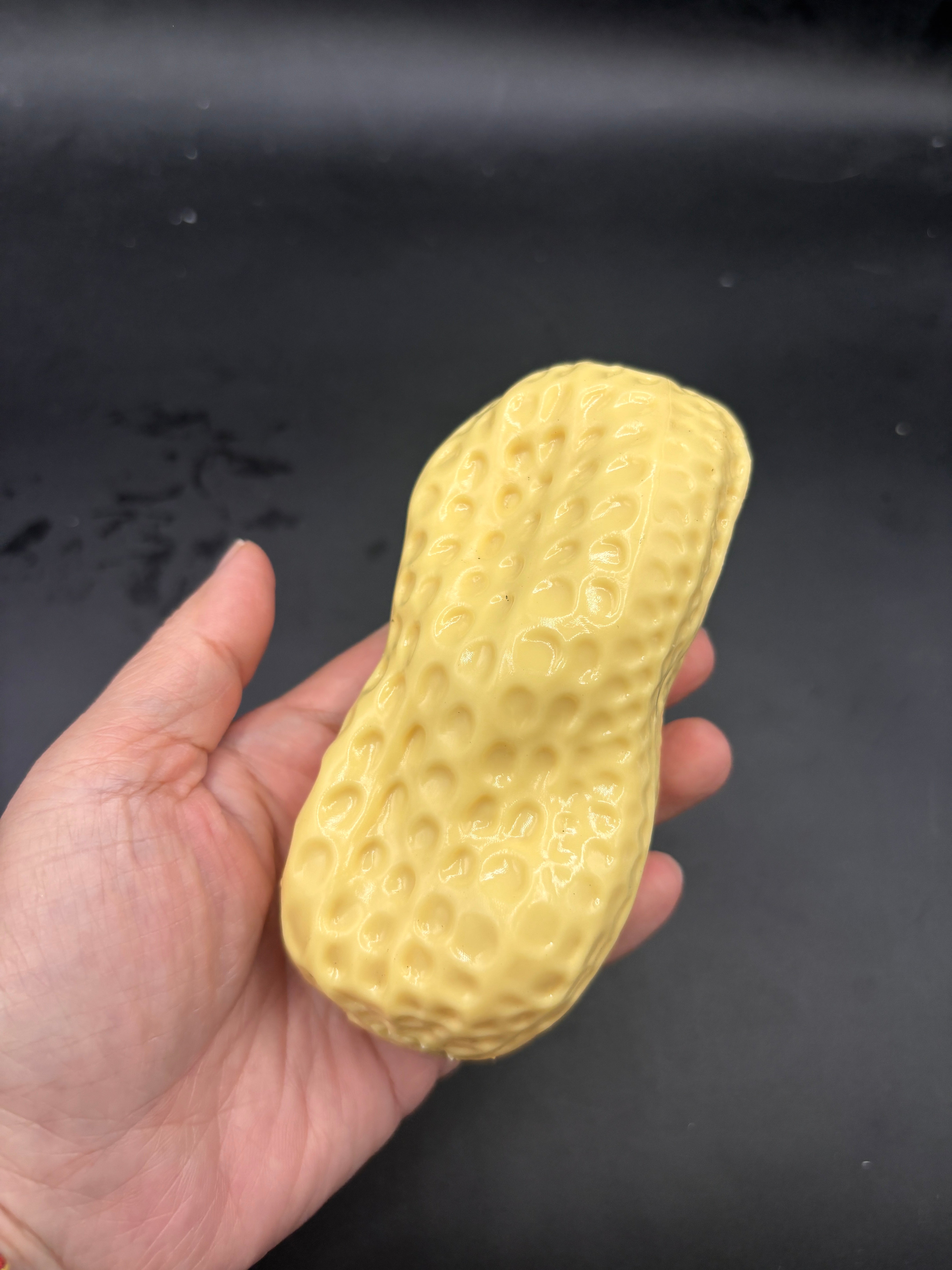 Vaseline peanut stressball moldable