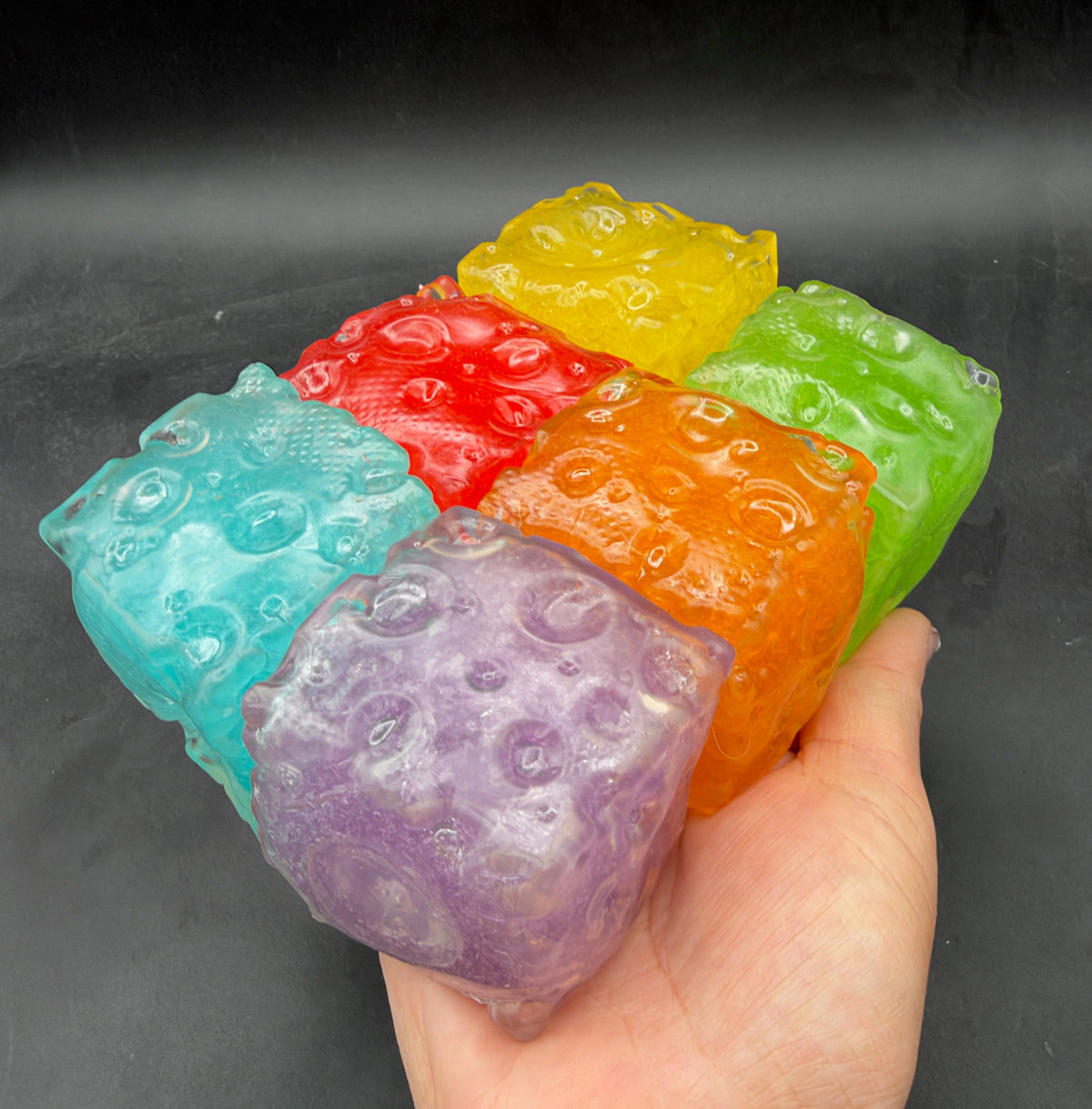 Mini slushy cheese stressball (choose a color)