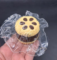 Chocolate biscuit small layered  taba squishy