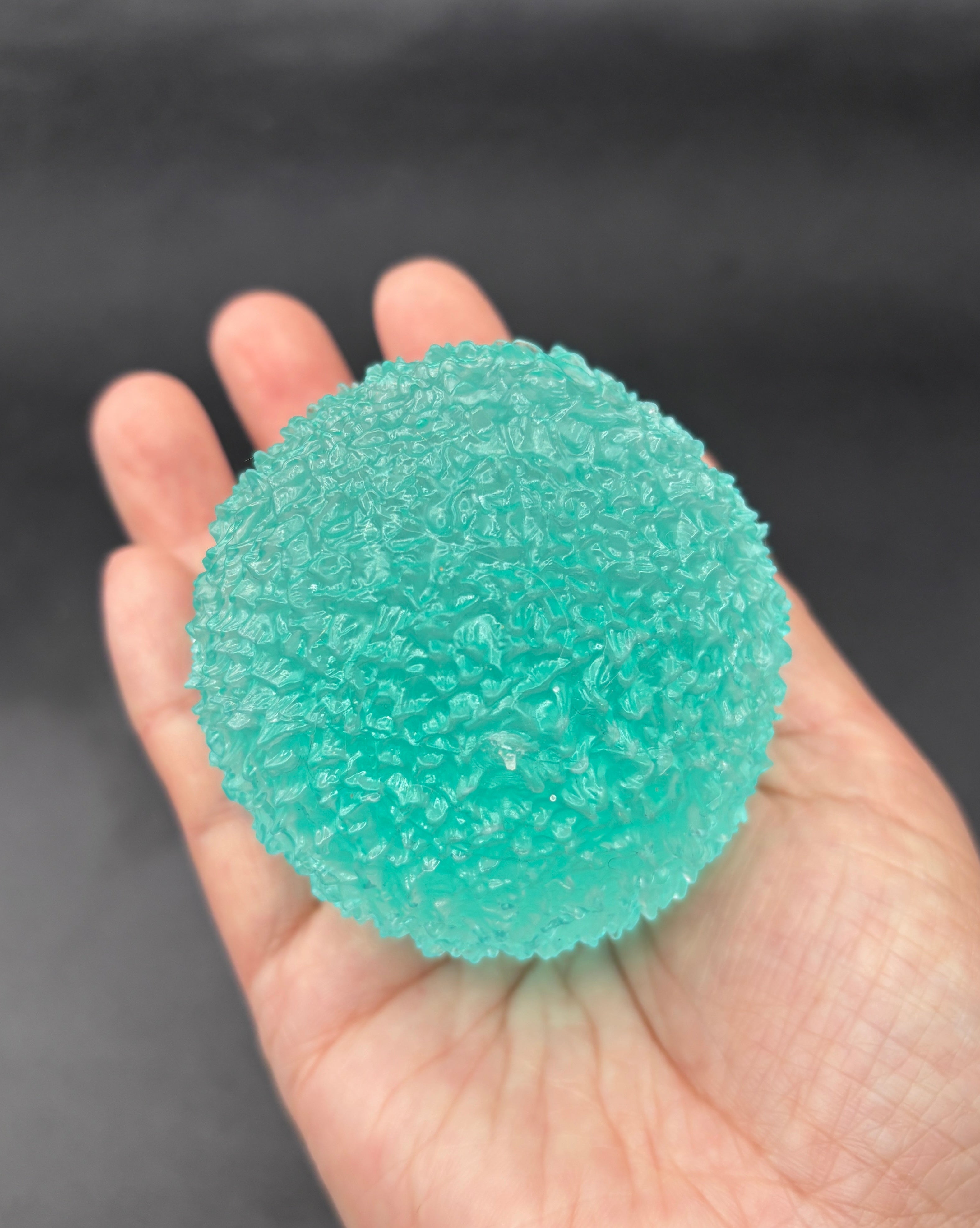 THICK-skinned Vaseline blue bayberry ball