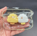 Mini taba keychain cute pack of 2 poop popsicles  taba squishy