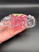 Cute clear pink jelly strawberry taba squishy soft