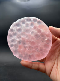 Pink marble Vaseline ball (makes sounds & rumbles in your hand!)stressball