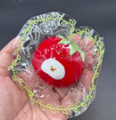 Tomato bear cute mini Taba keychain  taba squishy