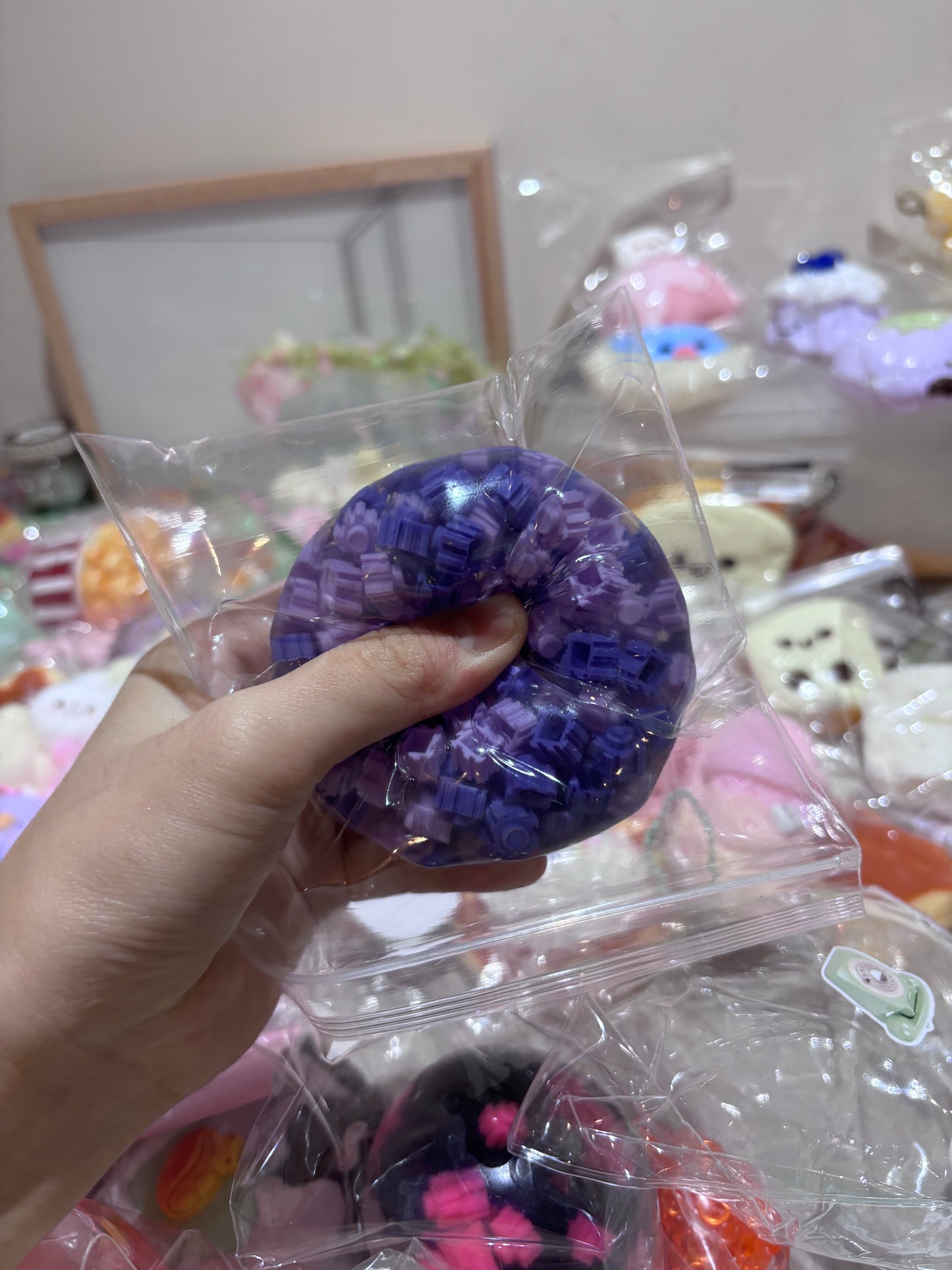 Crunchy Lego slime ball purple