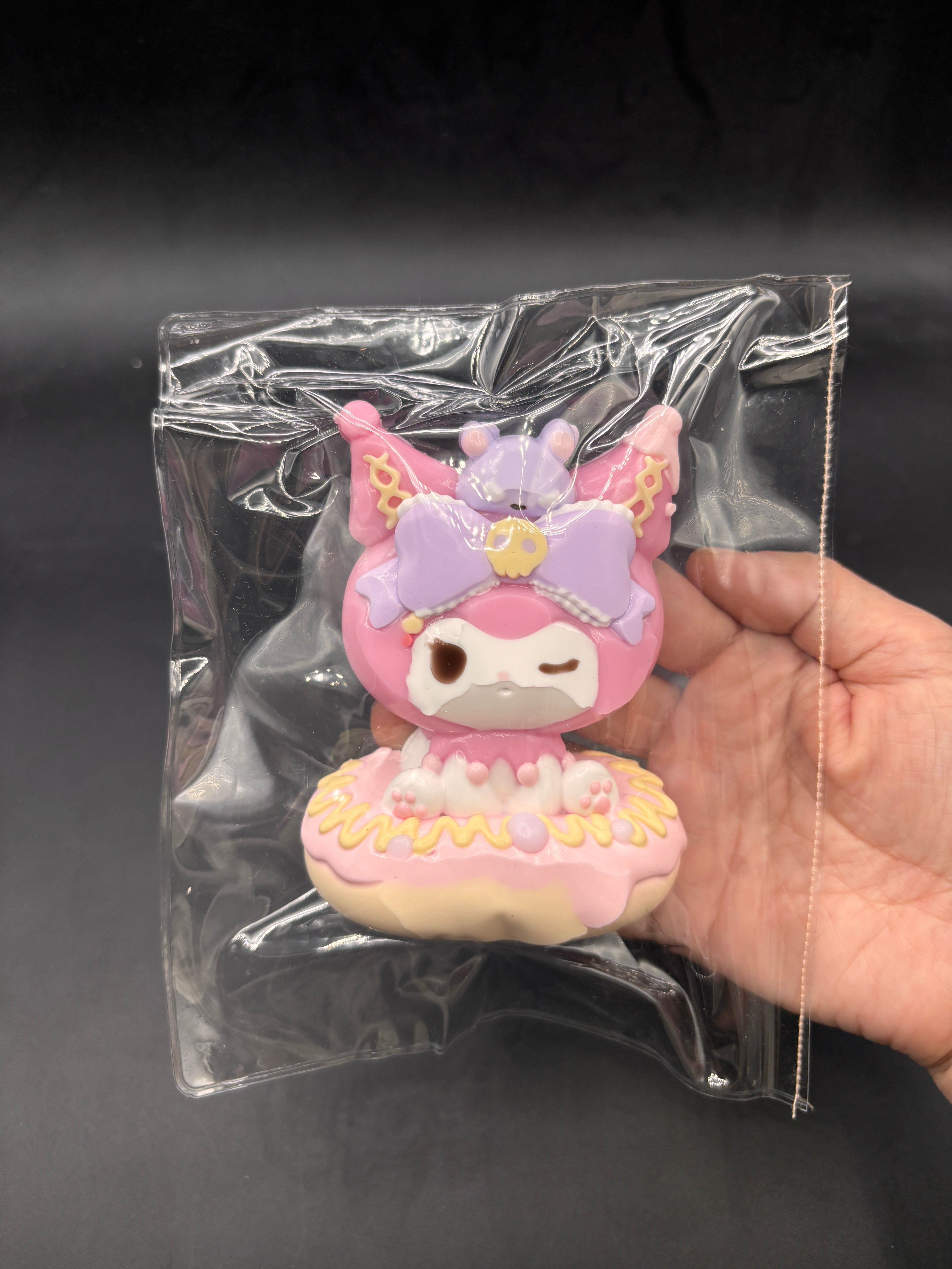 Kuromi donut cute detailed  taba squishy soft