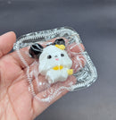 Cute mini puppy keychain taba squishy (choose)