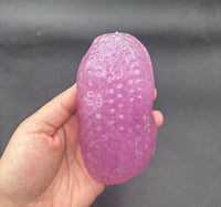 Slushy crystal peanut moldable stressball