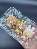 Pack of 3 rilakkuma in costumes cute  taba squishy
