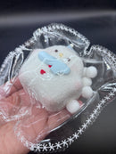 Frozen butter snowman cookie