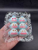 Pack of 6 mini hangyodon emoticons cute