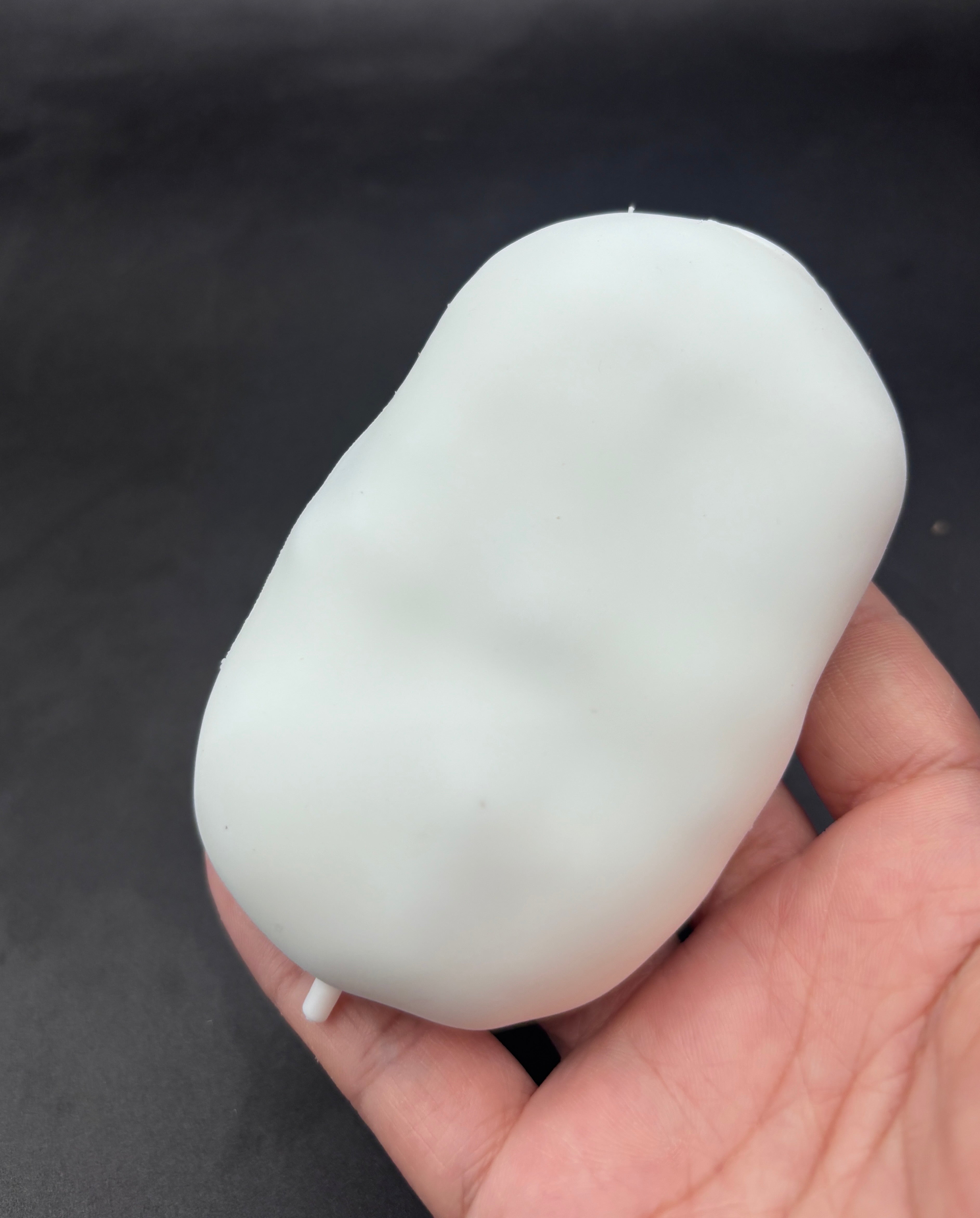 Crunchy Lego soap stressball