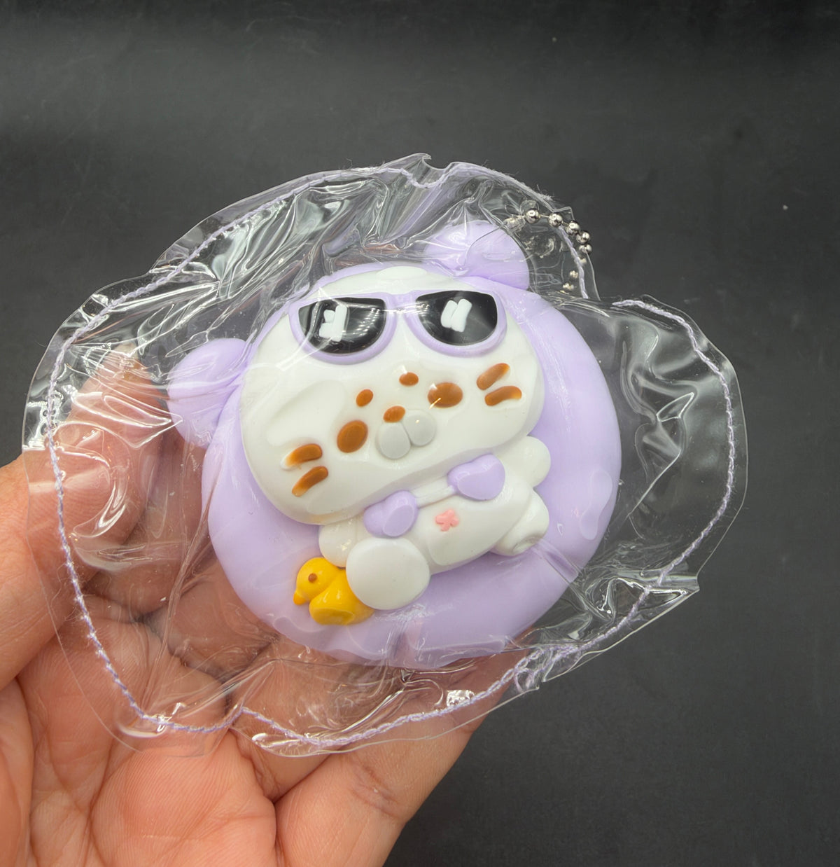 Mini keychain series- seal on a pillow taba