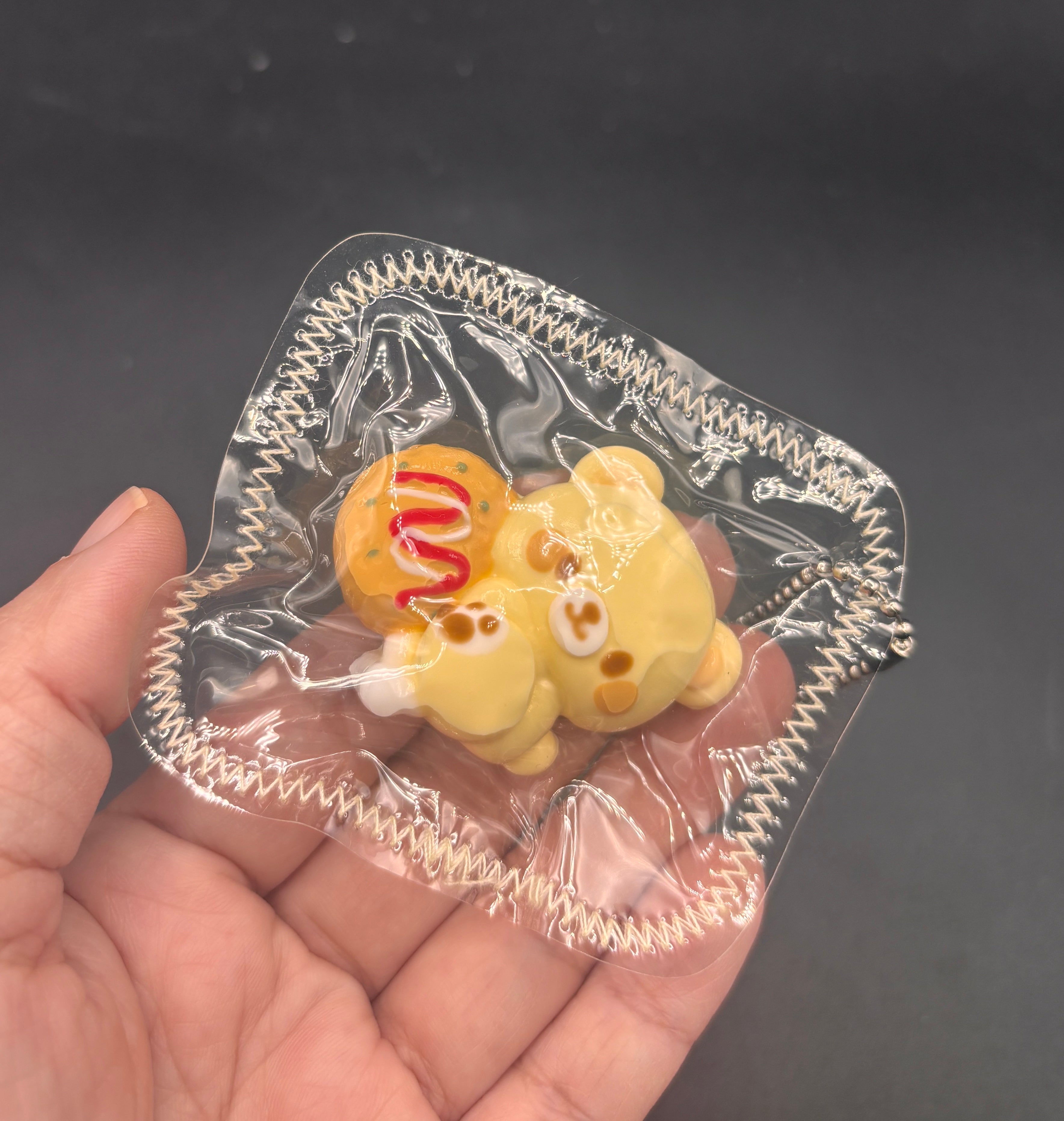 Cute Rilakkuma and Korilakkuma food series mini  taba squishy