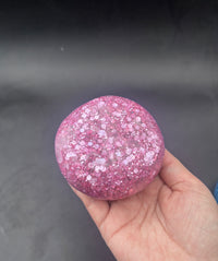 Disco glitter ball- slightly slushy stressball