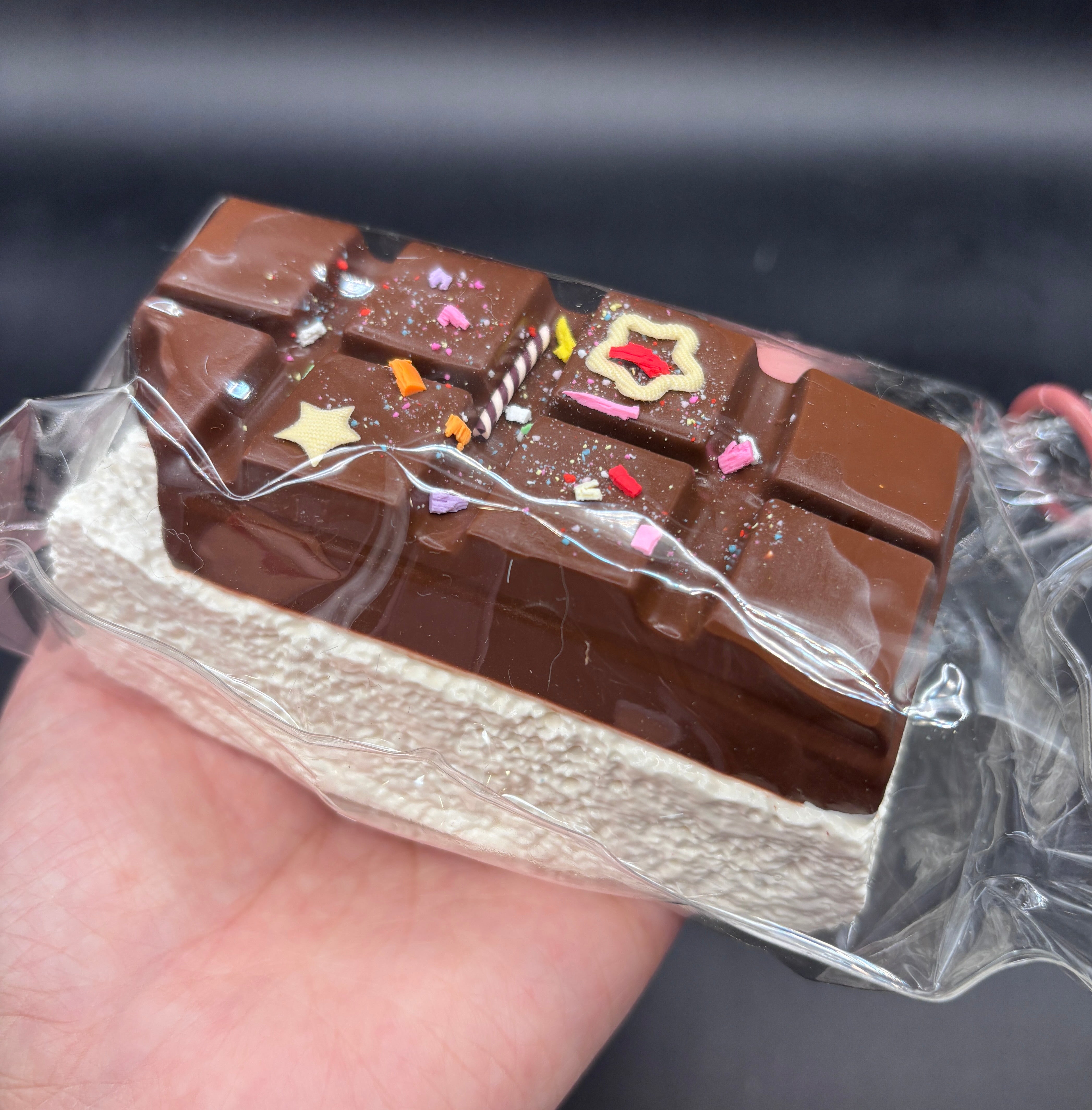 Extra large chocolate cake  taba squishy toy
