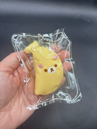Mini keychain banana Korilakkuma Taba Squishy Toy
