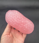 Slushy crystal peanut moldable stressball