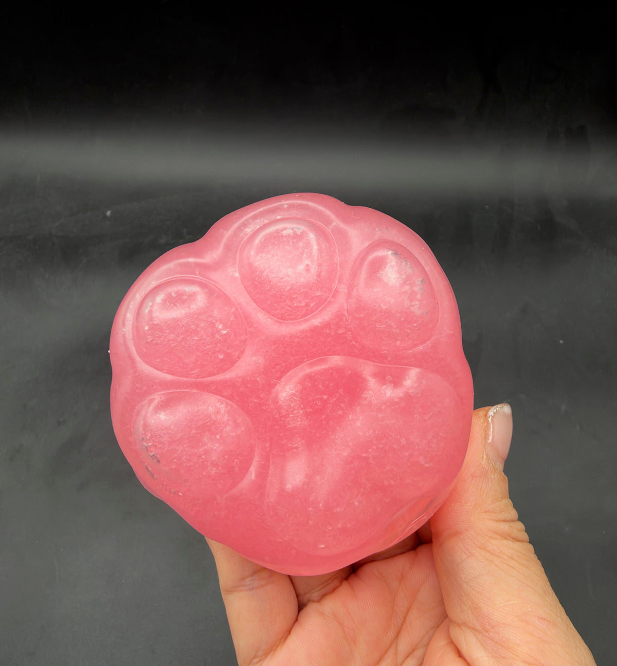 Slushy cat paws soft & mouldable stressball