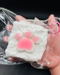 Large cat paw toast soft