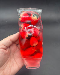 MoonKatt toothpaste- strawberry jam soft stressball