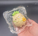 Sumikko Gurashi cat and grass small taba squishy