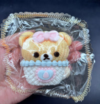 Rilakkuma in a tea cute detailed Taba Squishy Toy