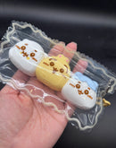 Cute chiikawa rice ball pack of 3 soft  taba squishy toy