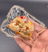 Capybara twins set mini taba squishy keychain