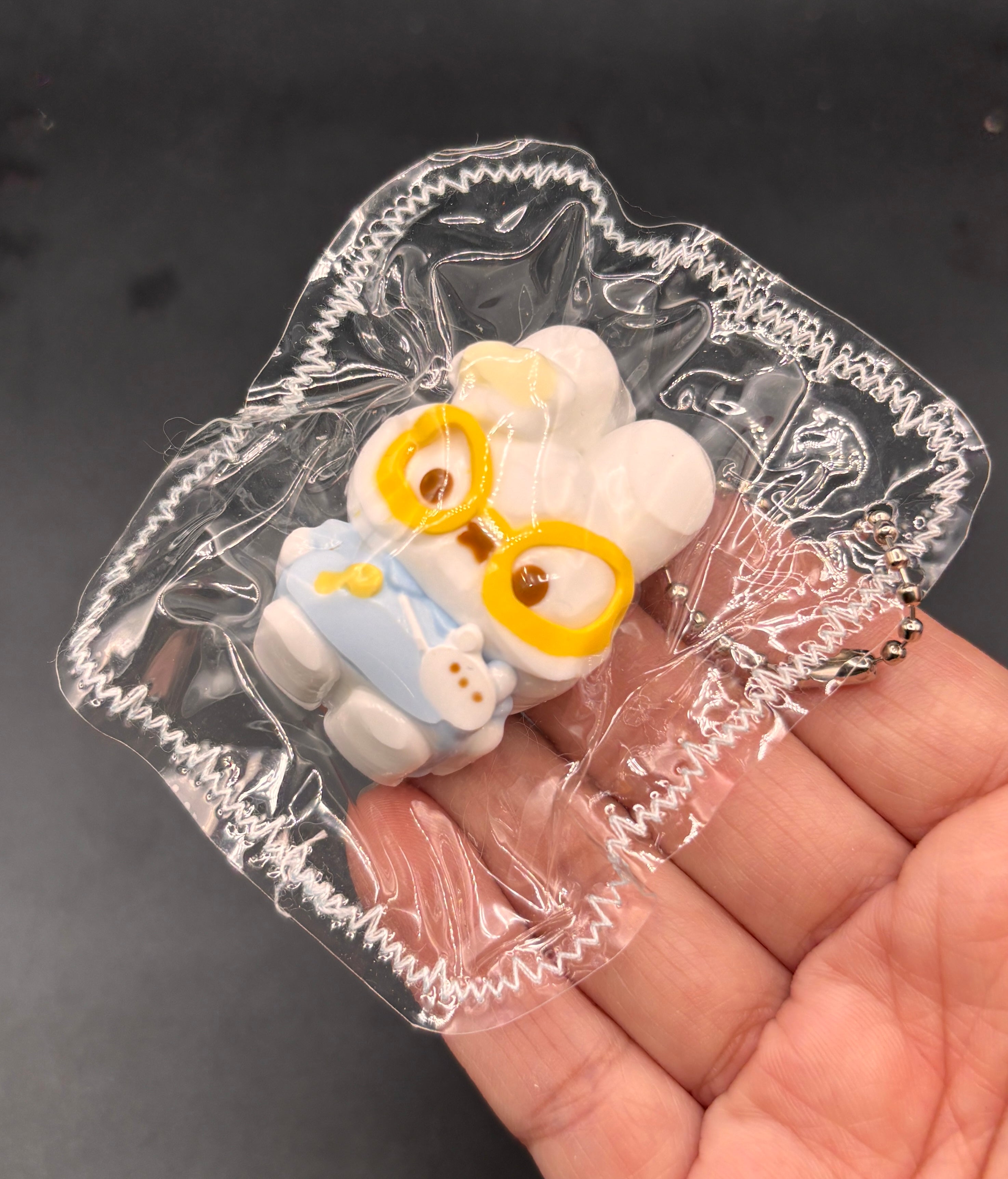 Mini keychain Miffy taba with glasses (choose)
