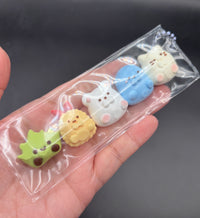 5 mini Sumikko Gurashi cute keychain Taba Squishy Toy