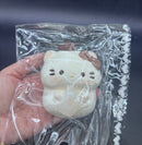 Frozen butter cute kitty holding a pillow  taba squishy