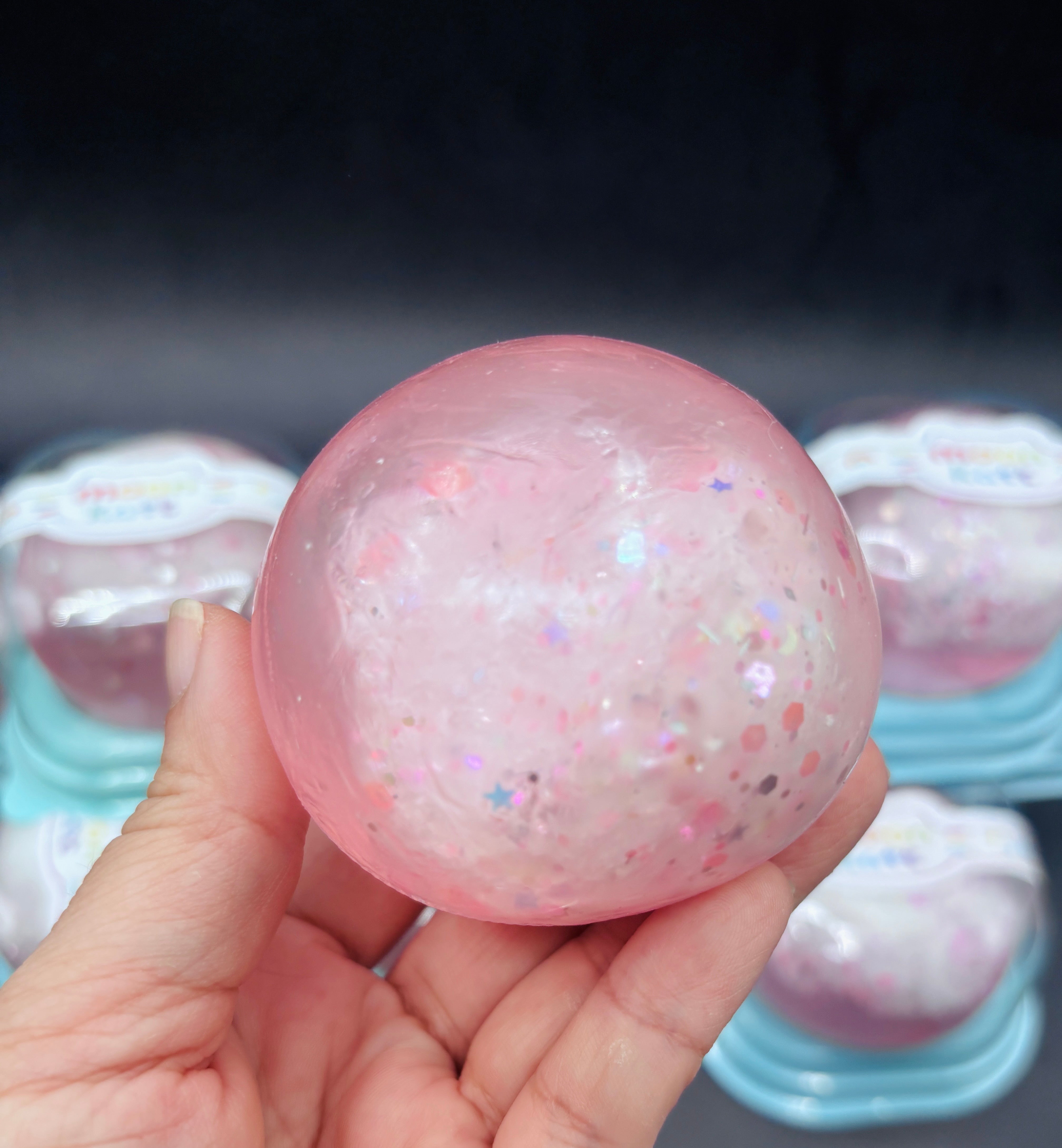 Slushy putty icee stressball