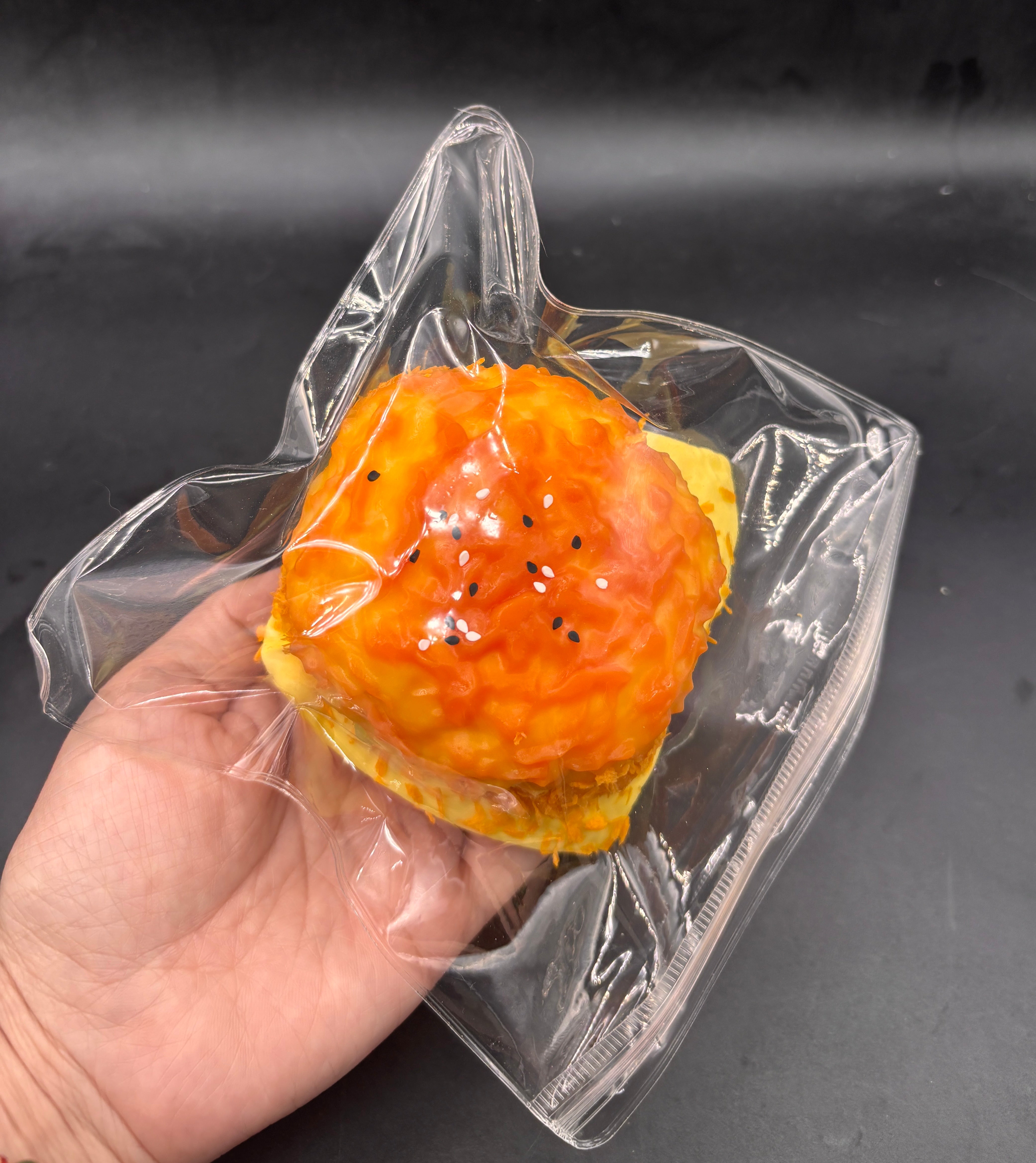 Large realistic chicken sandwich taba squishy