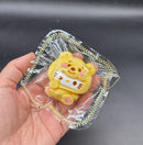 Kitty x bear family small keychain taba cute (choose)