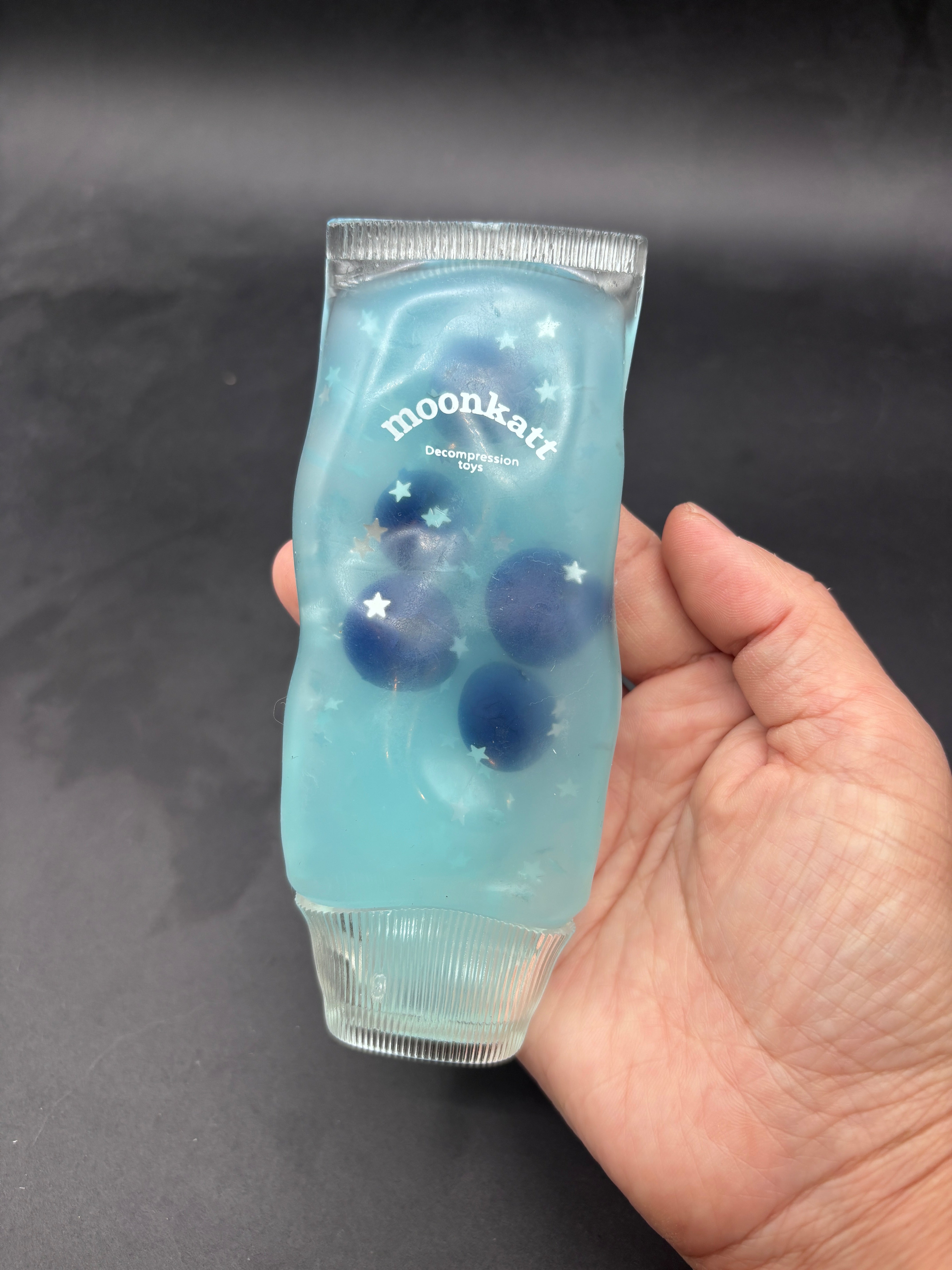 MoonKatt blueberry smoothie toothpaste squishy