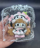 Kitty detailed Kuromi girl Taba