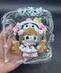 Kitty detailed Kuromi girl Taba