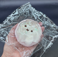 Clear cream Large Miffy jello soft taba squishy