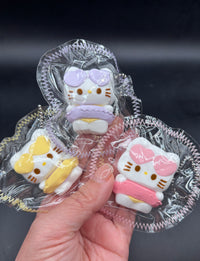 Swimsuit Kitty keychain in a taba squishy (1pc)