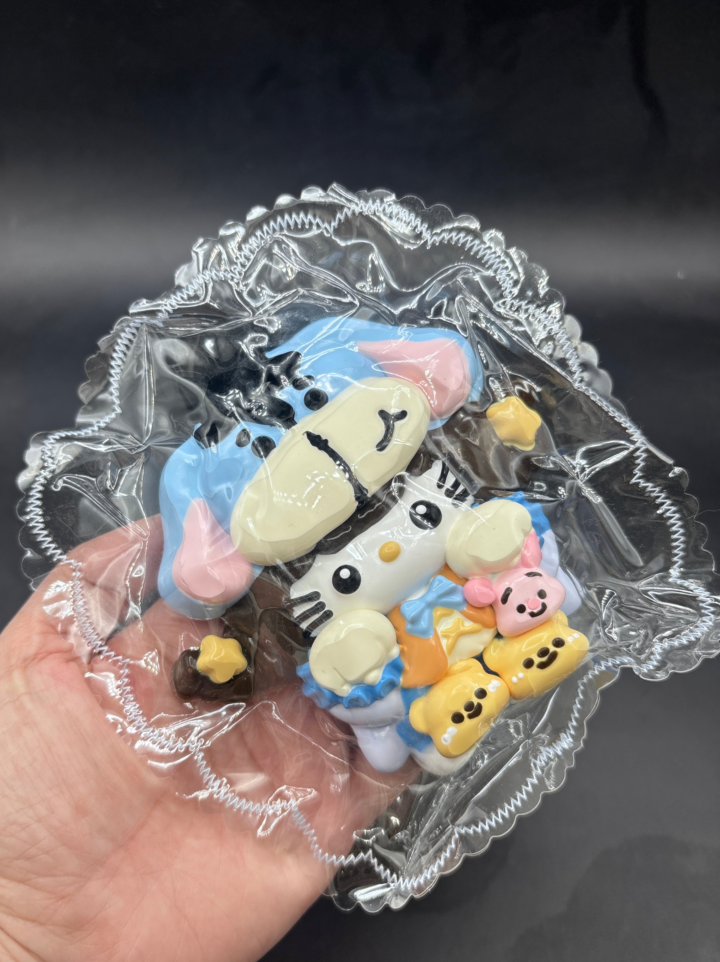 Super detailed kitty stitch cute taba squishy