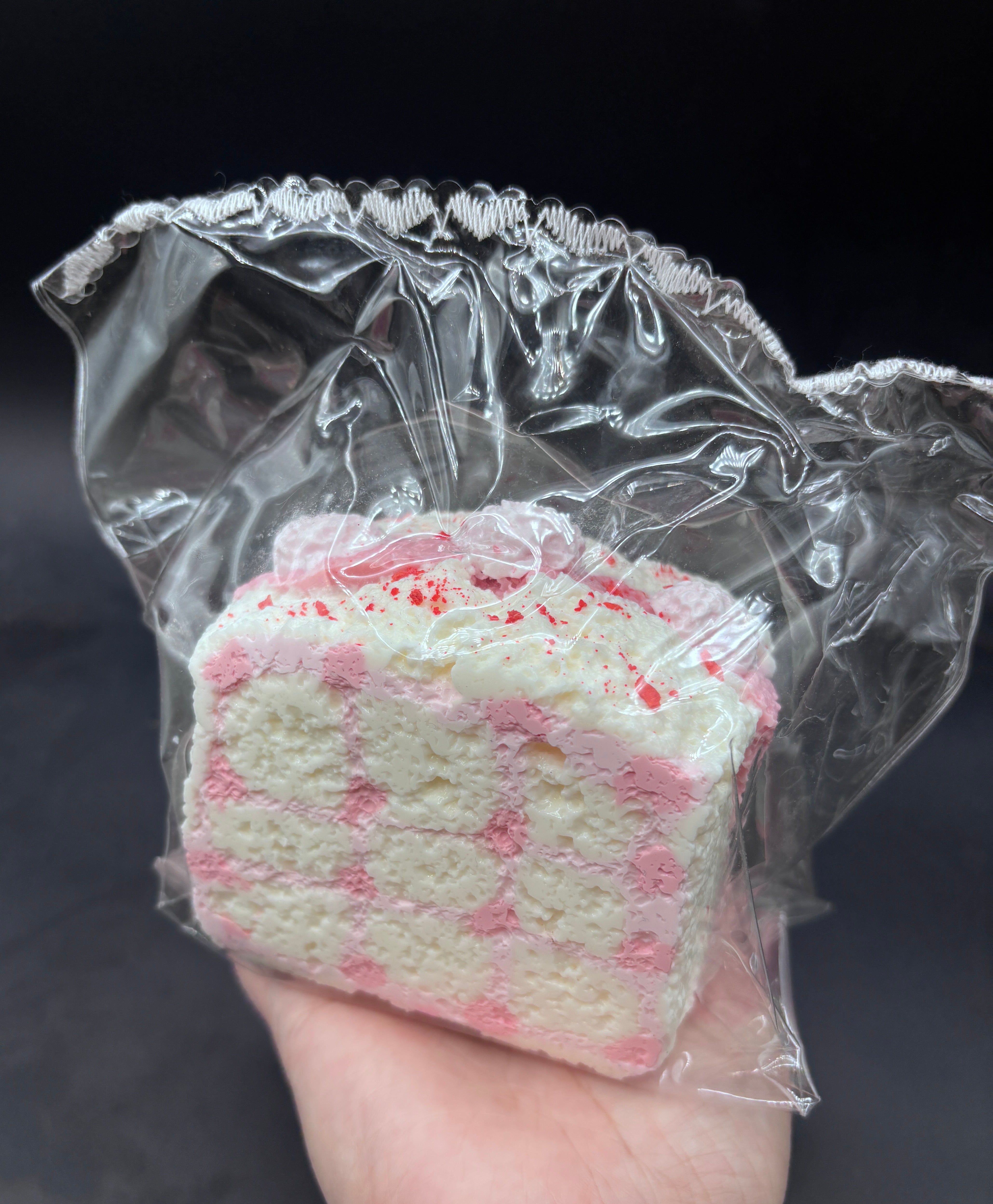 JUMBO frozen butter strawberry layered toast