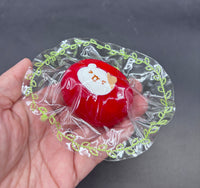 Cute mini hamster tomato keychain