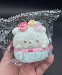 Large polar bear cupcake cute