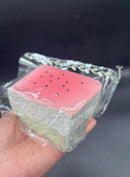 Frozen butter  Large watermelon sponge cake glazed  taba squishy