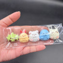 5 mini Sumikko Gurashi cute keychain Taba Squishy Toy