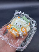 Zombie fox kitty taba squishy detailed