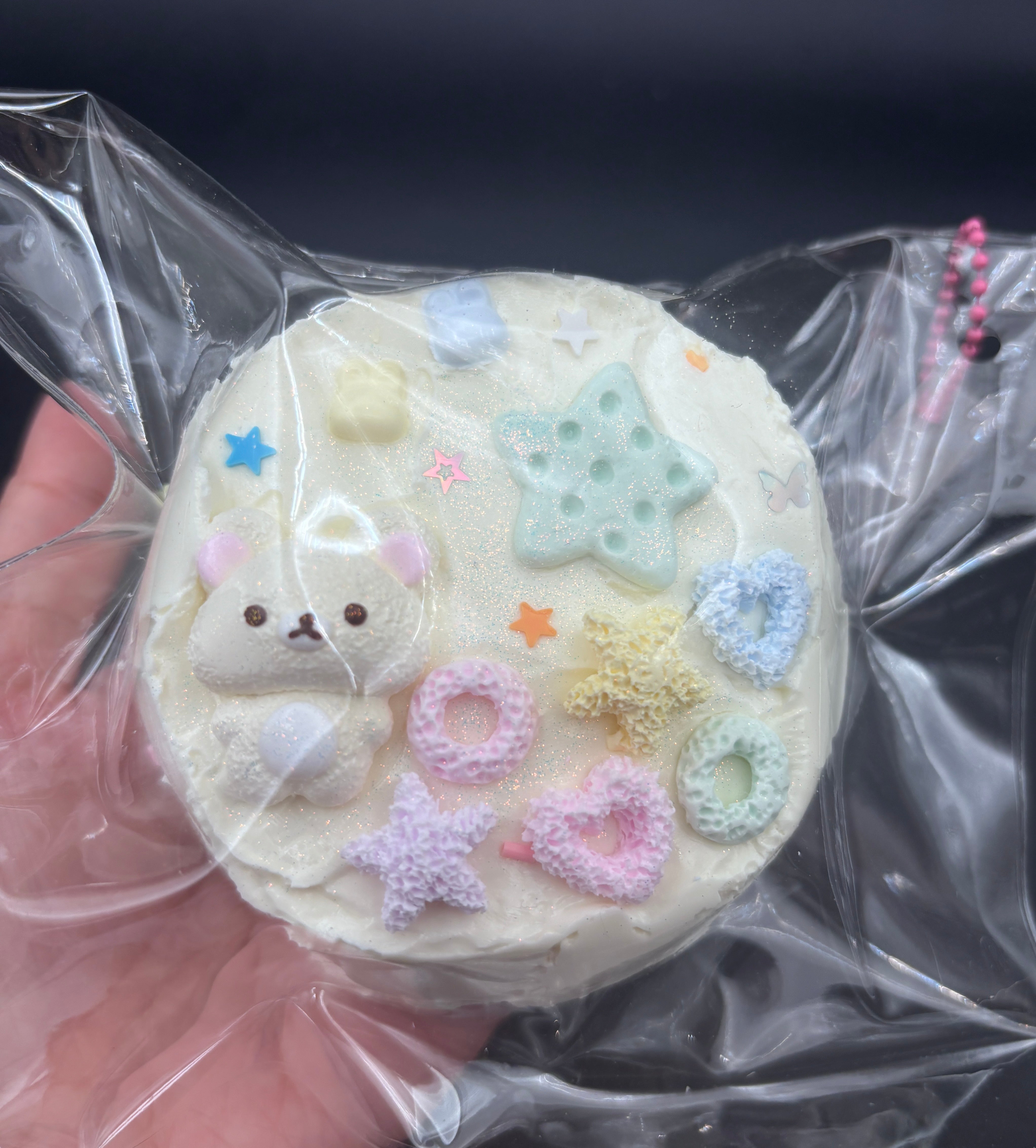 Large korilakkuma cake Taba Squishy Toy